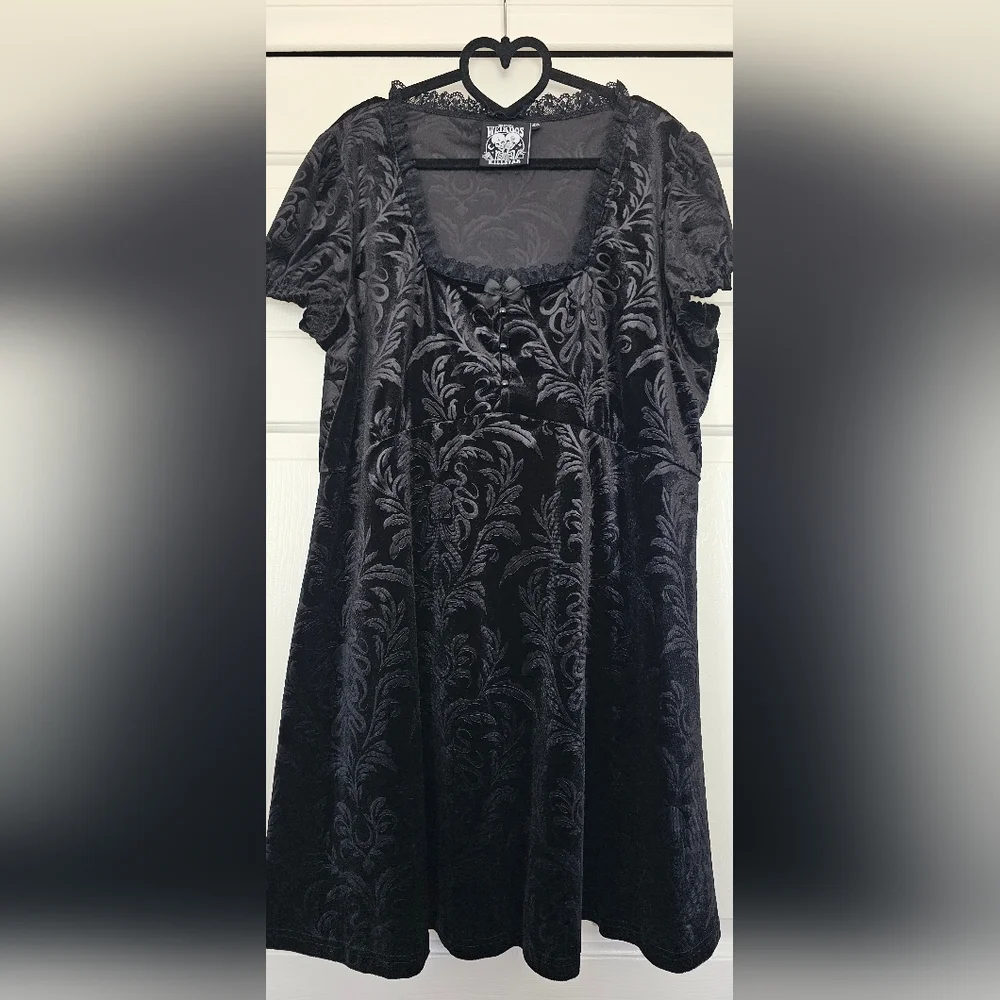 Killlstar Kadabra Skater Dress 4X EUC OBO - Picture 3 of 3